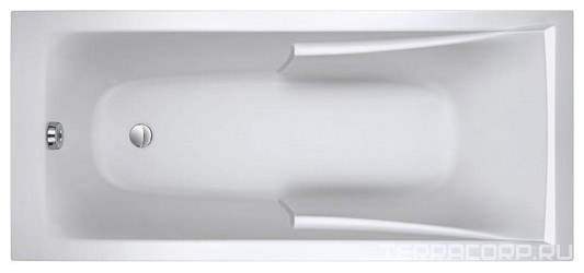 Ванна акриловая 180x80 см, БЕЗ слива-перелива, ножки в комплекте ZZ