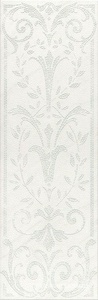 Керамическая плитка Kerama Marazzi Борсари Декор  орнамент25x75 Белый 