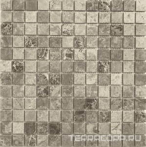 Мозаика Спектр-М Натуральный камень Мозаика из камня на сетке М20-333-23Р 30.5x30.5 Комбинированный 