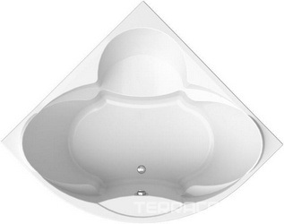 Ванна акрил."ФИЛАДЕЛЬФИЯ",1680х1680, каркас, ГМ система "Релакс Chrome", АМ, смес.излив "Бриз/Линколь(большой)", подгол.2шт, слив-перелив (хром) ZZ