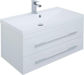 Раковина "Нота-NEW 90" для мебели ""(без тумбы не продается) ZZ Aquanet Августа 204119