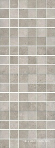 Керамическая плитка Kerama Marazzi Монсанту Декор  мозаичный серый светлый глянцевый 15х40 Серый 