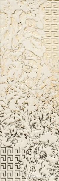 Керамическая плитка Versace Gold Crema/Oro Decori Patchwork (mix 2 soggetti) XX25x75 Бежевый, фото 3