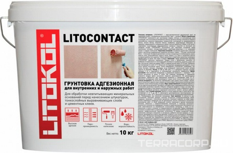 Грунтовка LITOCONTACT10 кг ZZ Litokol Универсал n157885