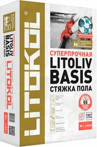 Выравнивающий раствор LITOLIV BASIS 25кг. ПП Litokol LitoLiv n160094