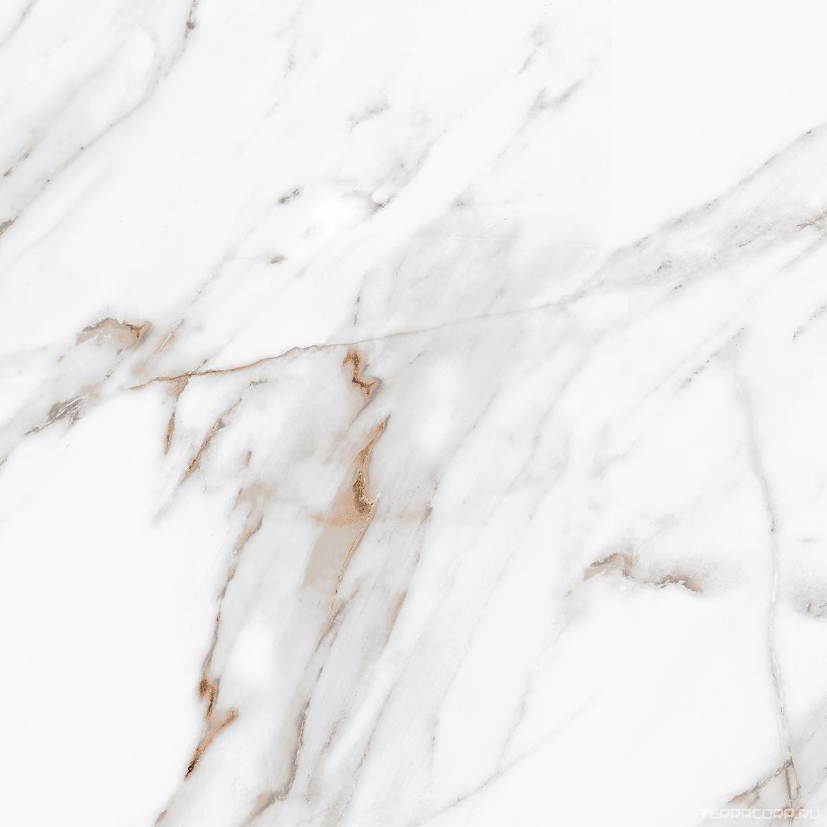 Керамогранит Eletto Calacatta Grey 42x42 Белый, фото 5
