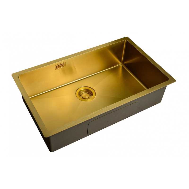 Мойка кухонная Zorg Light ZL R 740440 BRONZE| 44x74x20
