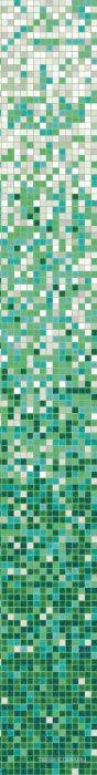 Мозаика Bisazza Растяжки цвета Sfumature Felce ( 1 уп.=0,83м2) 2x2 Комбинированный, фото 6