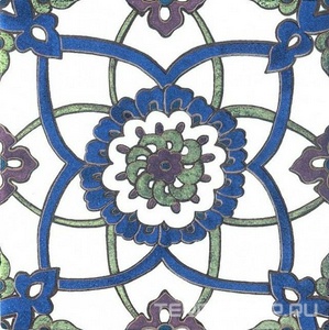 Керамическая плитка Kerama Marazzi Альба Декор  A212XX9,9x9,9 Белый 