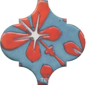 Керамическая плитка Kerama Marazzi  Арабески Майолика Декор Арабески Майолика орнамент 6.5x6.5 Комбинированный