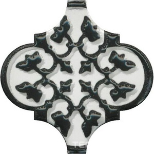 Керамическая плитка Kerama Marazzi Арабески глянцевый OS\A26\65000 Декор  орнамент6.5x6.5 Комбинированный 