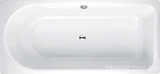 Стальная ванна Bette Ocean 8854 перелив сзади| 170x75x45