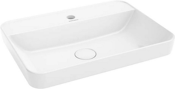 Раковина PLAZA 55х40 см встраиваемая сверху, с отверстием под смеситель Kerama Marazzi Plaza PLR.wbi.55.1