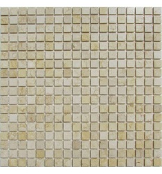 Мозаика из камня на сетке М20-007-15Р ZZ |30.5x30.5