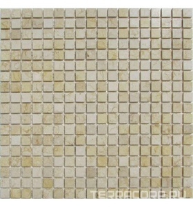 Мозаика Спектр-М Натуральный камень Мозаика из камня на сетке М20-007-15Р 30.5x30.5 Комбинированный 