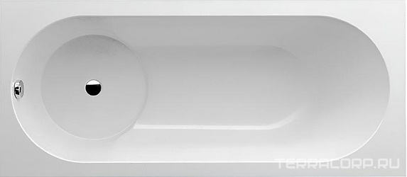 Акриловая ванна Villeroy & Boch Libra 180x80 см alpin| 180x80x46