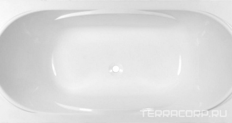 Ванна из искусственного камня Эстет Астра 170x80 с ножками| 170x80x46