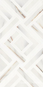 Керамическая плитка Azori Rosso Venato  Geometria 31.5x63 Белый 