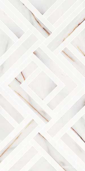 Rosso Venato Geometria 31.5x63