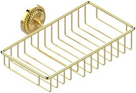 Мыльница настенная, металл. решётка 240х130mm (цв. золото (Dore))  ZZ THG Cygne G31-F01-02620