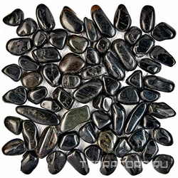 264 из гальки Blaсk stone (чип произвольный) 30,5х30,5