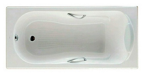 Чугунная ванна Roca Haiti 233250001 150х80 см| 150x80x40