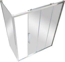 Душевой уголок 1200(1180-1220)х900(880-900)хh2000мм, прямоугольн, правый/левый, вход 475мм,(ст.прозр.Idrorepellente 8мм,фурнит.цв.хром), Lux Soft ZZ