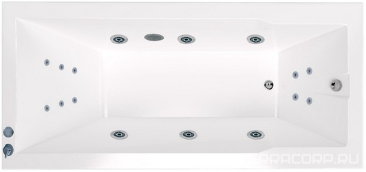 Акриловая ванна Marka One Raguza 01ра1990ГМпр Премиум, 190x90| 190x90x45