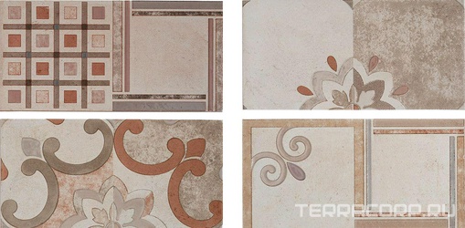 Dec Inserto Vanity Warm s/4 ZZ |20x40