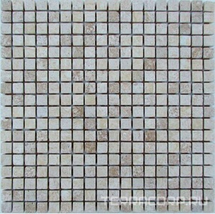 Мозаика Спектр-М Натуральный камень Мозаика из камня на сетке Т20-203-15Т 30.5x30.5 Комбинированный 