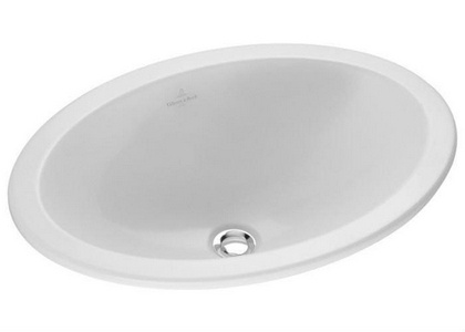 Раковина встраиваемая сверху 570х405хh200мм, с переливом, без отв. для смес., (цв.R2 Star white ceramicplus),  ZZ Villeroy & Boch Loop & Friends 615520R2