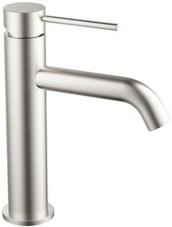 Смеситель для раковины, без д/к, (цв.брашированный никель), City ZZ