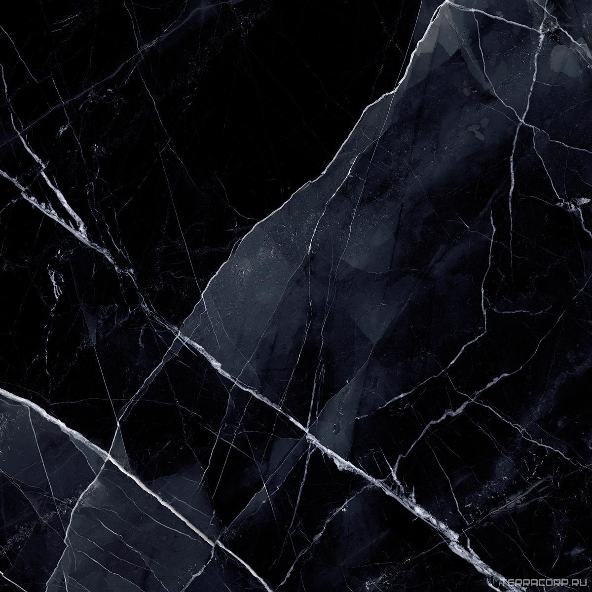 Керамогранит Emil Ceramica Tele Di Marmo Revolution Calacatta black Lap ZZ90x90 Черный, фото 5