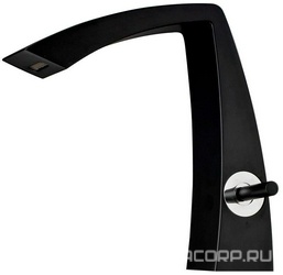Смеситель для раковины, нажимная пробка д/к в компл., (цв. Черный мат.), Arche ZZ