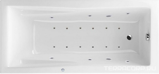 Акриловая ванна Excellent Palace Relax 180x80| 180x80x48