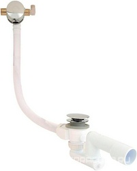 Сточный комплект для ванн с заполнением переливом CLICK CLACK