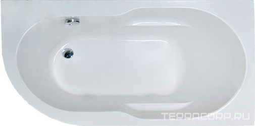 Акриловая ванна Royal Bath Azur RB 614202 R 160 см| 159x79x45