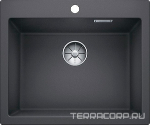 Мойка кухонная Blanco Pleon 6 темная скала| 51x61x22