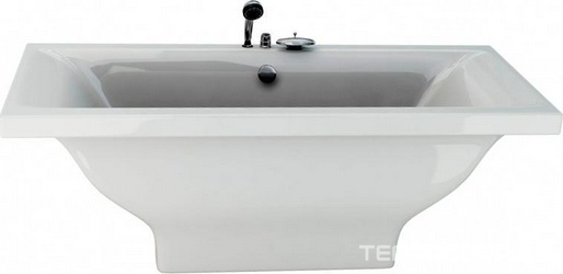 Ванна из искусственного камня Фэма Айсберг белая| 180x80x48