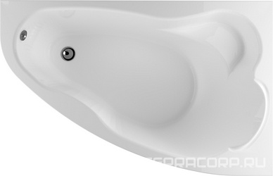 Акриловая ванна Marka One Lil R 140x90| 140x90x47