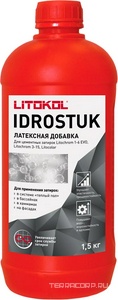 IDROSTUK - м 1,5 кг Латексная добавка для затирок; Litokol IdroStuk n070728