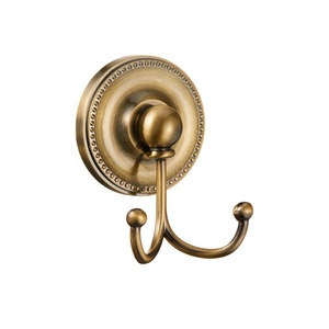 Крючок двойной для ванной, цв. бронза XX Fora Real FOR-RE053