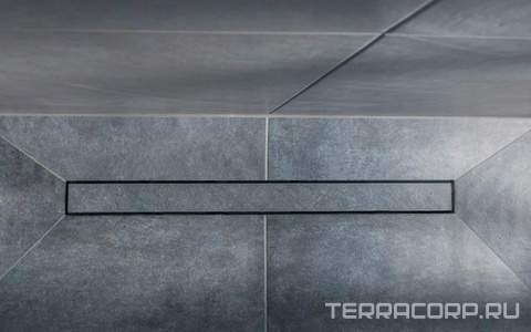 Дренажн.канал 750мм,готов к-т,сифон d50 вых.вбок 48л/мин,затвор(сухой/гидро),мин h монтажа 62мм, 2х стор.вставка цв.мат.хром/под плитку,Confluo Framel Pestan Confluo Frameless Line 13701232-NEW