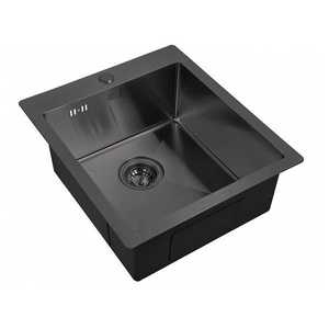 Мойка кухонная Zorg Inox PVD 4551 grafit| 51x45x20