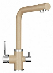 Смеситель Granula GR-2015 песок, для кухонной мойки| 14x31x24