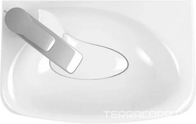 Раковина Bio -40см., для мебели, белая ZZ