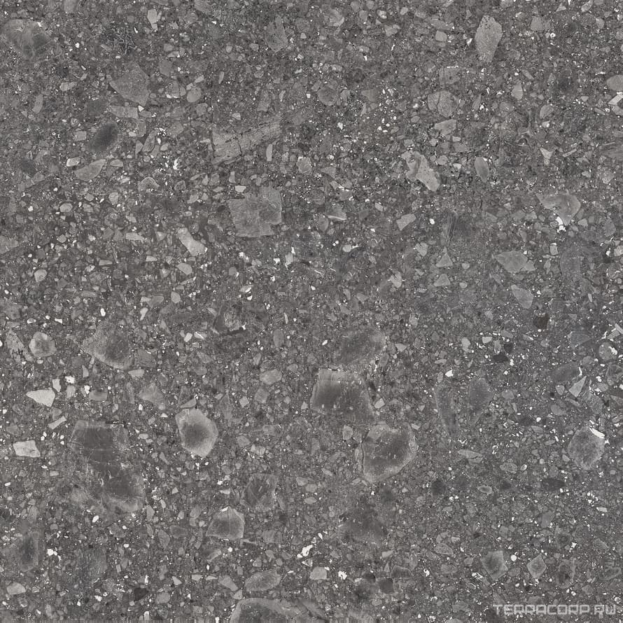 Керамогранит Ergon Lombarda Nero lapp.rett.ZZ90x90 Черный, фото 3