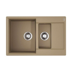 Мойка кухонная Omoikiri Daisen 78-2-CA карамель| 51x78x23