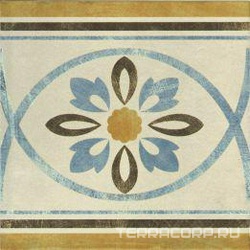 Rivalta Crema Greca Fiore XX |20x20