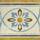 Керамогранит CIR Via Emilia Rivalta Crema Greca Fiore 20x20 Комбинированный, фото 4
